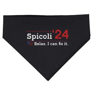 Funny Spicoli 24 Spicoli 2024 Relax I Can Fix It USA-Made Doggie Bandana