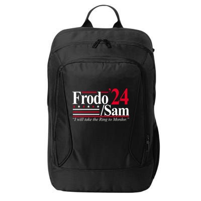 Frodo Sam 2024 I Will Take The Ring To Mordor City Backpack
