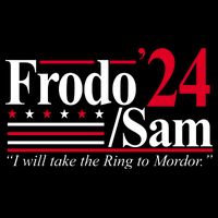 Frodo Sam 2024 I Will Take The Ring To Mordor City Backpack