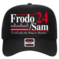 Frodo Sam 2024 I Will Take The Ring To Mordor Trucker Hat