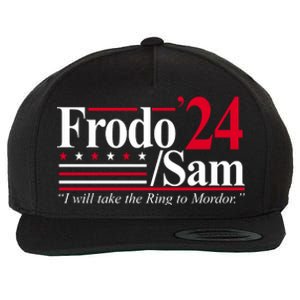 Frodo Sam 2024 I Will Take The Ring To Mordor Wool Snapback Cap