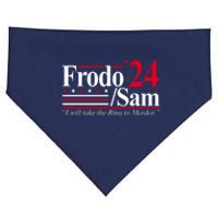 Frodo Sam 2024 I Will Take The Ring To Mordor USA-Made Doggie Bandana