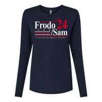 Frodo Sam 2024 I Will Take The Ring To Mordor Womens Cotton Relaxed Long Sleeve T-Shirt