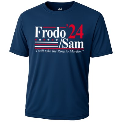 Frodo Sam 2024 I Will Take The Ring To Mordor Performance Shirt