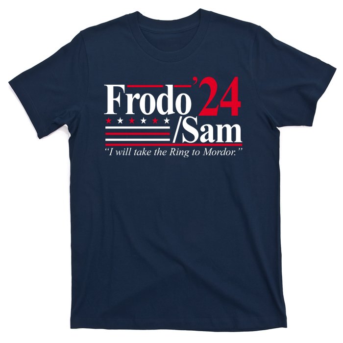 Frodo Sam 2024 I Will Take The Ring To Mordor T-Shirt