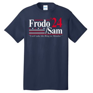 Frodo Sam 2024 I Will Take The Ring To Mordor Tall T-Shirt