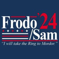 Frodo Sam 2024 I Will Take The Ring To Mordor Flatbill Hat
