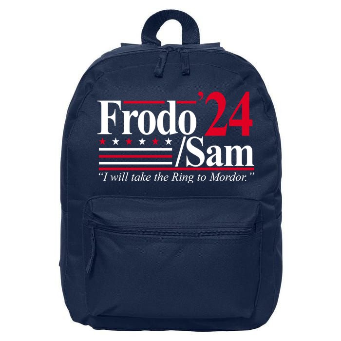 Frodo Sam 2024 I Will Take The Ring To Mordor 16 in Basic Backpack