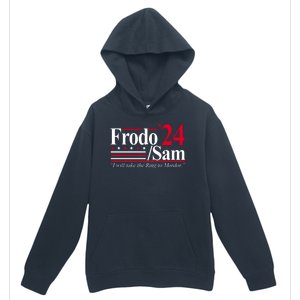 Frodo Sam 2024 I Will Take The Ring To Mordor Urban Pullover Hoodie