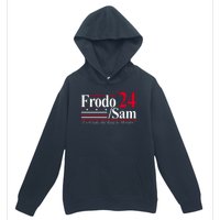 Frodo Sam 2024 I Will Take The Ring To Mordor Urban Pullover Hoodie