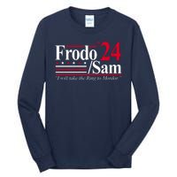 Frodo Sam 2024 I Will Take The Ring To Mordor Tall Long Sleeve T-Shirt