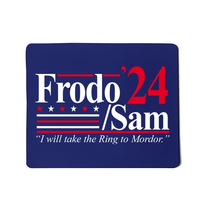 Frodo Sam 2024 I Will Take The Ring To Mordor Mousepad