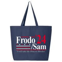 Frodo Sam 2024 I Will Take The Ring To Mordor 25L Jumbo Tote