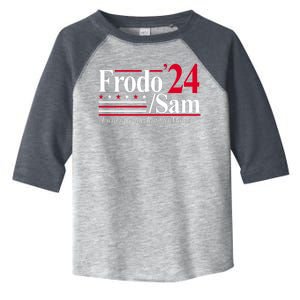 Frodo Sam 2024 I Will Take The Ring To Mordor Toddler Fine Jersey T-Shirt