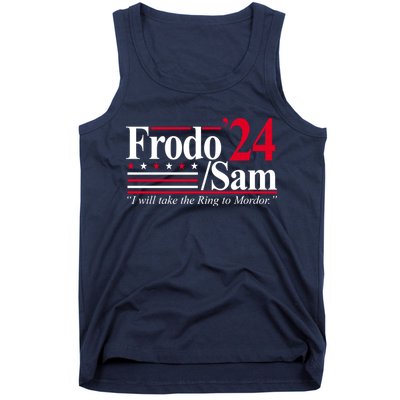 Frodo Sam 2024 I Will Take The Ring To Mordor Tank Top