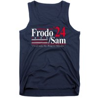 Frodo Sam 2024 I Will Take The Ring To Mordor Tank Top