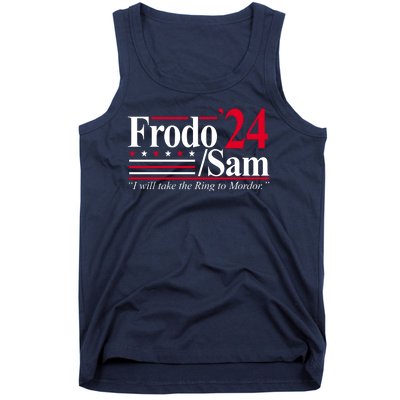 Frodo Sam 2024 I Will Take The Ring To Mordor Tank Top