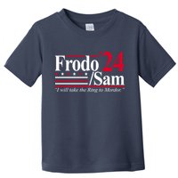 Frodo Sam 2024 I Will Take The Ring To Mordor Toddler T-Shirt