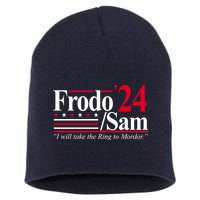 Frodo Sam 2024 I Will Take The Ring To Mordor Short Acrylic Beanie