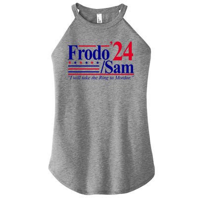 Frodo Sam 2024 I Will Take The Ring To Mordor Women’s Perfect Tri Rocker Tank