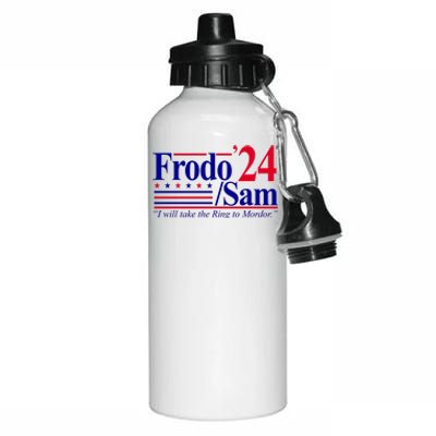 Frodo Sam 2024 I Will Take The Ring To Mordor Aluminum Water Bottle 