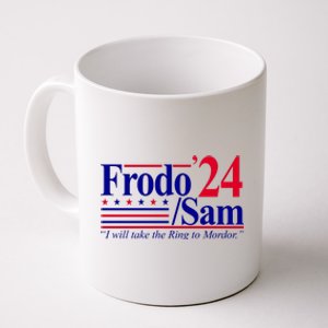 Frodo Sam 2024 I Will Take The Ring To Mordor Coffee Mug