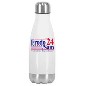 Frodo Sam 2024 I Will Take The Ring To Mordor Stainless Steel Insulated Water Bottle