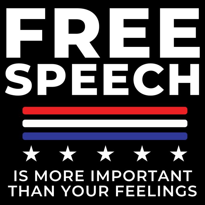 Free Speech Anti Cancel Culture Cooling Performance Crew T-Shirt