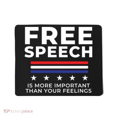 Free Speech Anti Cancel Culture Mousepad