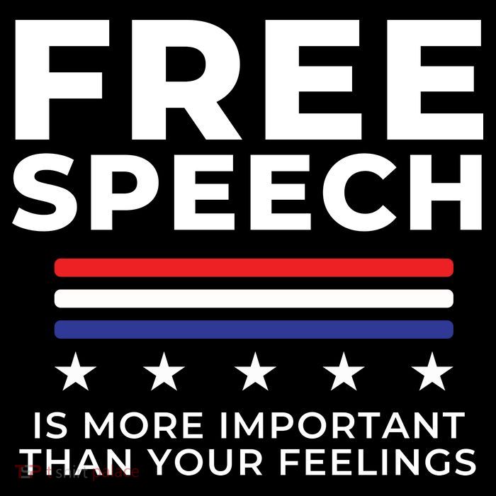 Free Speech Anti Cancel Culture Poster