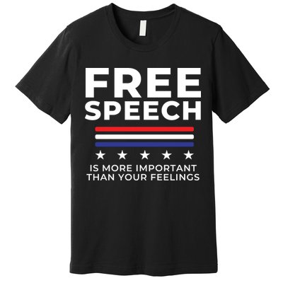 Free Speech Anti Cancel Culture Premium T-Shirt