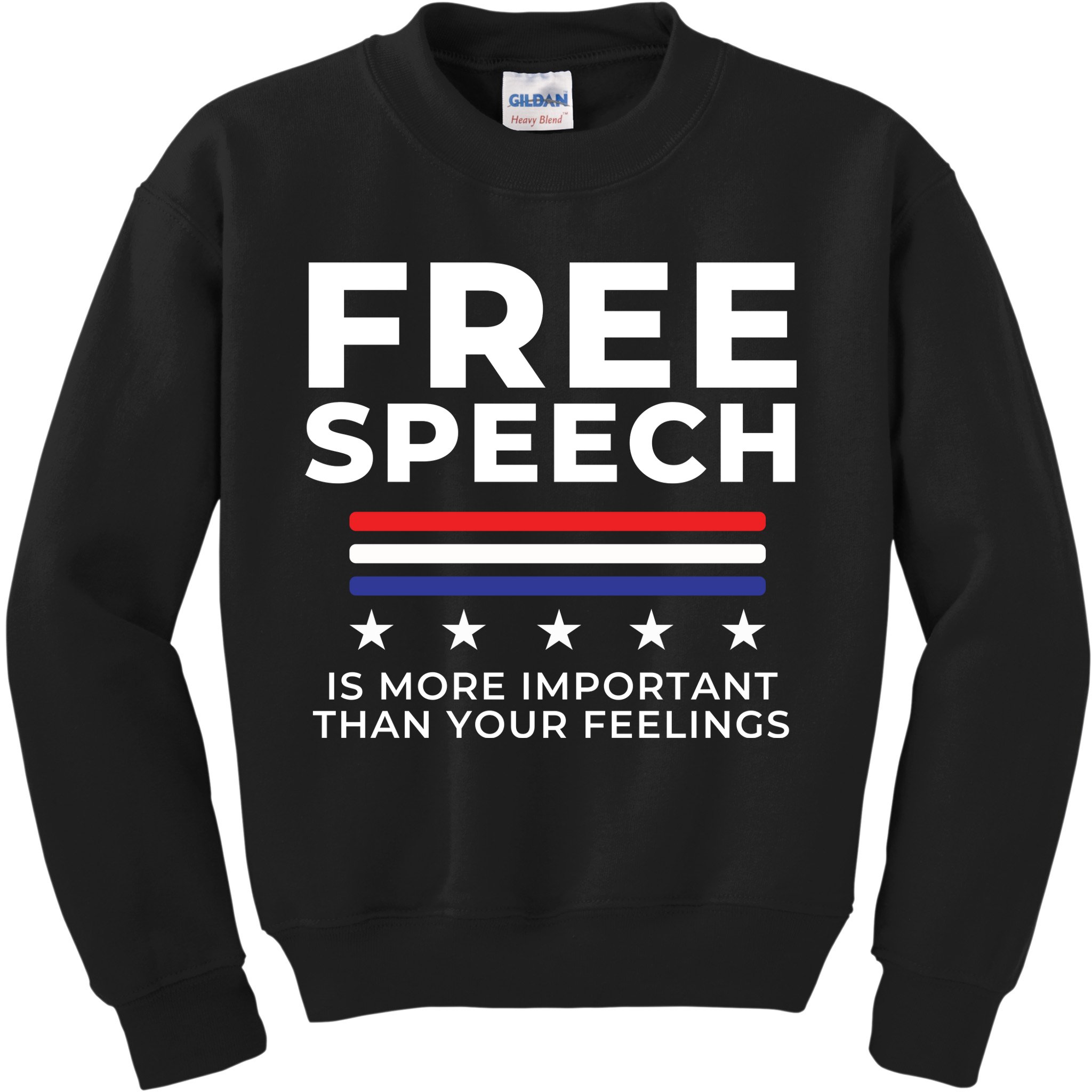 Free Speech Anti Cancel Culture Kids Sweatshirt