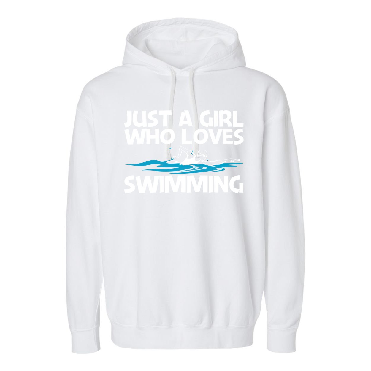 Funny Swimming Art Mom Swim Swimming Sport Swimmer Meaningful Gift Garment-Dyed Fleece Hoodie