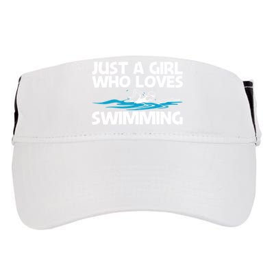 Funny Swimming Art Mom Swim Swimming Sport Swimmer Meaningful Gift Adult Drive Performance Visor