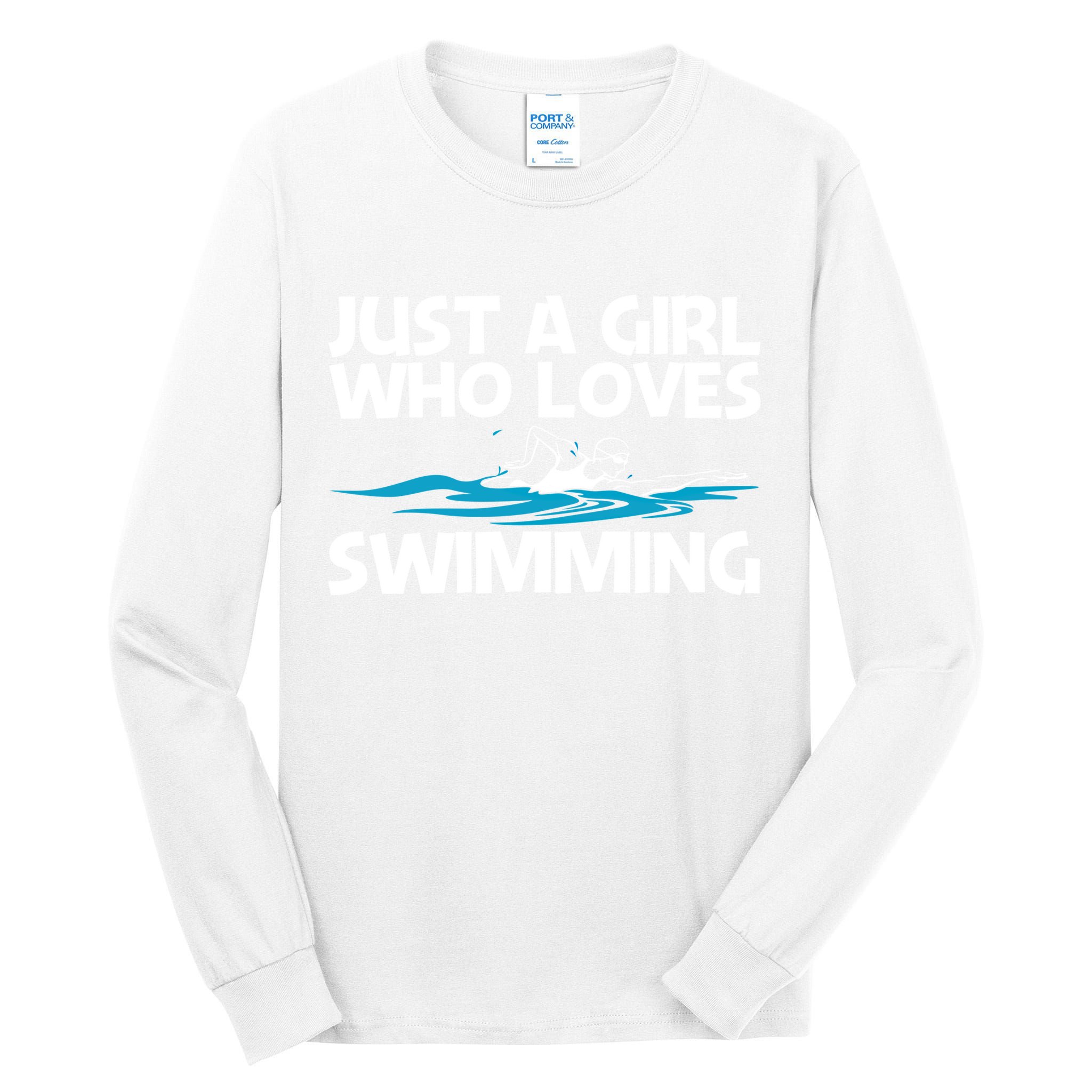 Funny Swimming Art Mom Swim Swimming Sport Swimmer Meaningful Gift Tall Long Sleeve T-Shirt