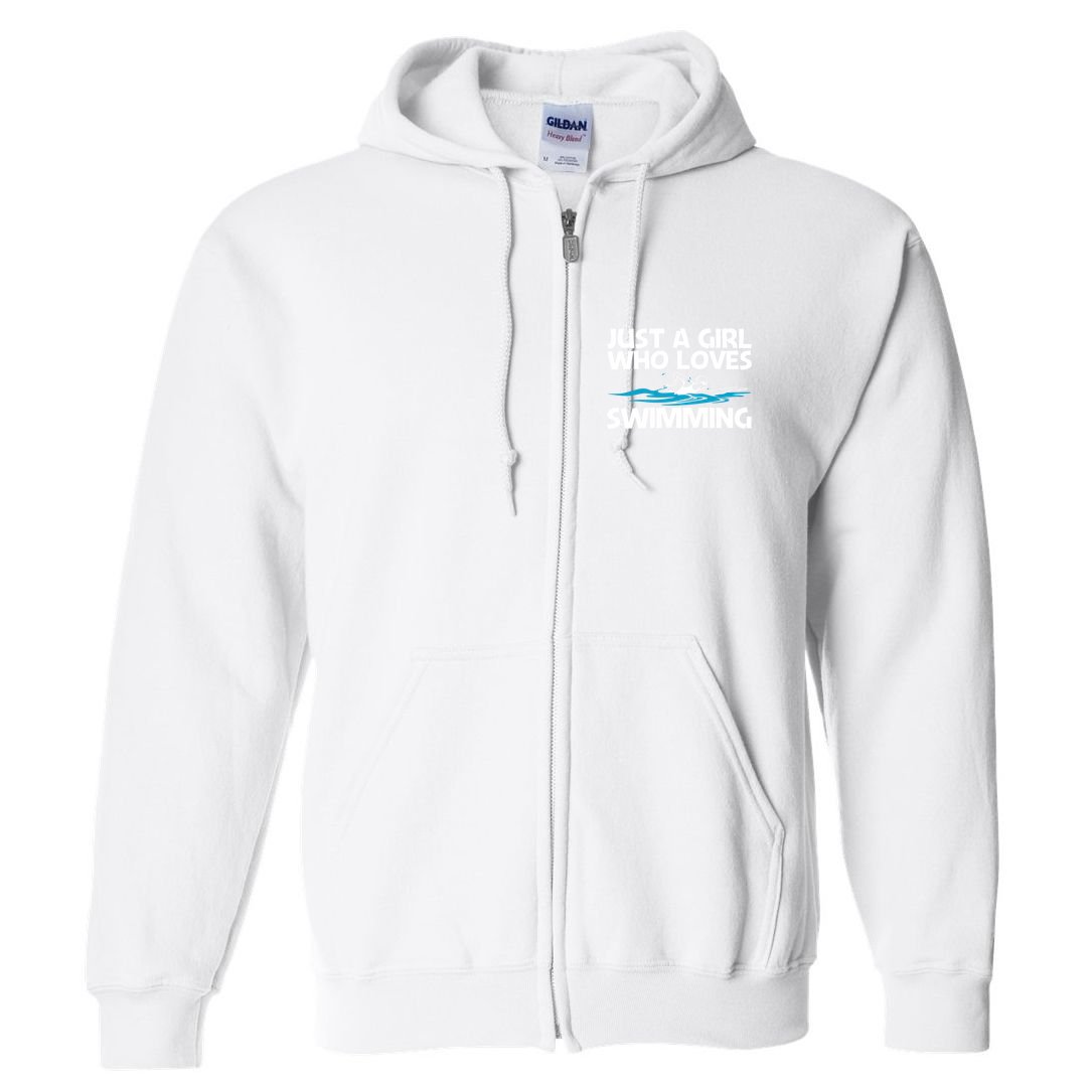 Funny Swimming Art Mom Swim Swimming Sport Swimmer Meaningful Gift Full Zip Hoodie
