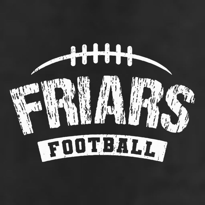 Friars Saint Anthony Football Distressed Hs 7 Panel Mesh Trucker Snapback Hat