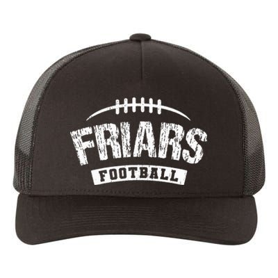 Friars Saint Anthony Football Distressed Hs Yupoong Adult 5-Panel Trucker Hat