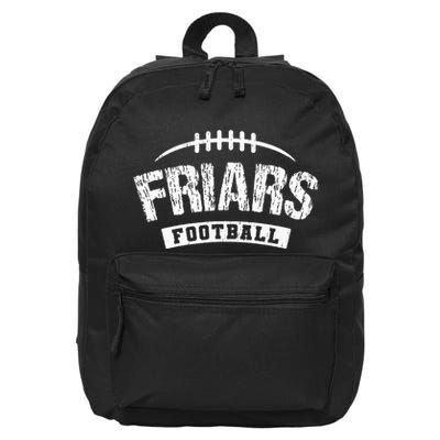 Friars Saint Anthony Football Distressed Hs 16 in Basic Backpack