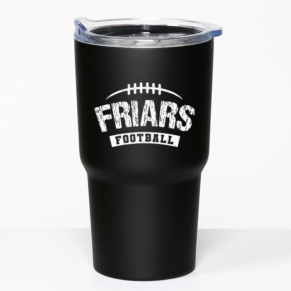 Friars Saint Anthony Football Distressed Hs Tumbler