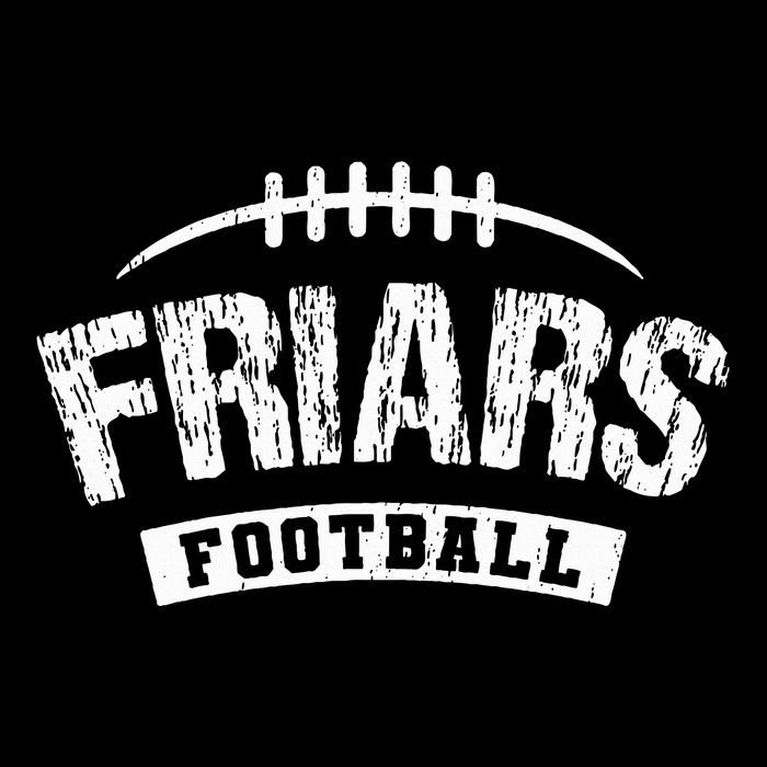 Friars Saint Anthony Football Distressed Hs Magnet