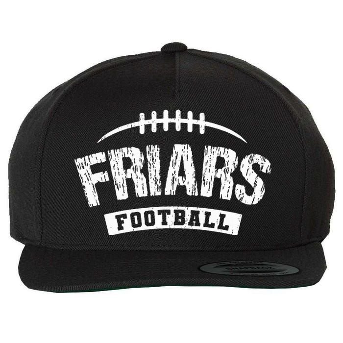 Friars Saint Anthony Football Distressed Hs Wool Snapback Cap