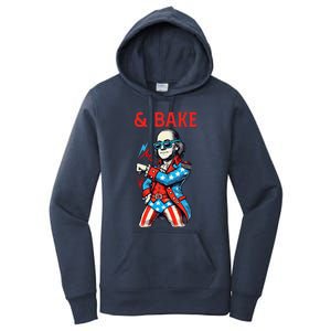 Funny Shake And Bake 4th Of July Couple Matching & Bake Women's Pullover Hoodie