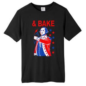 Funny Shake And Bake 4th Of July Couple Matching & Bake Tall Fusion ChromaSoft Performance T-Shirt