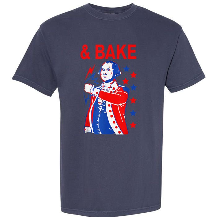 Funny Shake And Bake 4th Of July Couple Matching & Bake Garment-Dyed Heavyweight T-Shirt