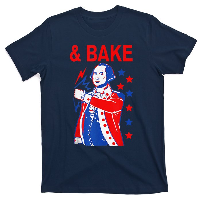 Funny Shake And Bake 4th Of July Couple Matching & Bake T-Shirt