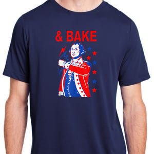 Funny Shake And Bake 4th Of July Couple Matching & Bake Adult ChromaSoft Performance T-Shirt