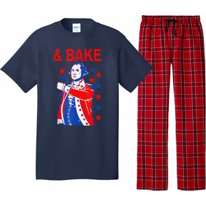 Funny Shake And Bake 4th Of July Couple Matching & Bake Pajama Set