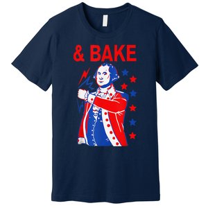 Funny Shake And Bake 4th Of July Couple Matching & Bake Premium T-Shirt