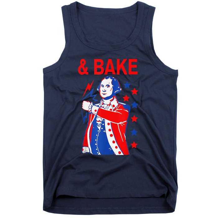 Funny Shake And Bake 4th Of July Couple Matching & Bake Tank Top